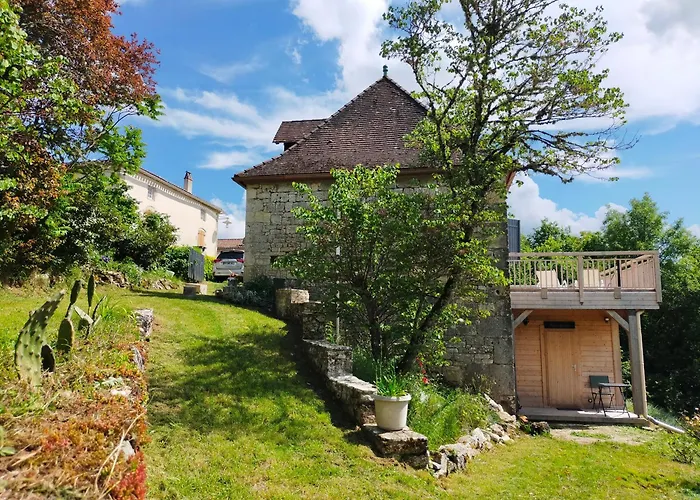 Semesterbostad Au Coeur Du Lot - Entre Cahors Et Rocamadour Bellefont-la Rauze
